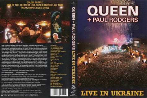 Queen + Paul Rodgers "Live In Ukraine" DVD gallery