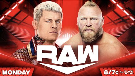 WWE Raw (7/31) Preview: Cody Rhodes And Brock Lesnar To Appear, Sami ...