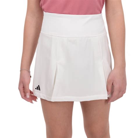 adidas Club Girl's Tennis Skirt - White
