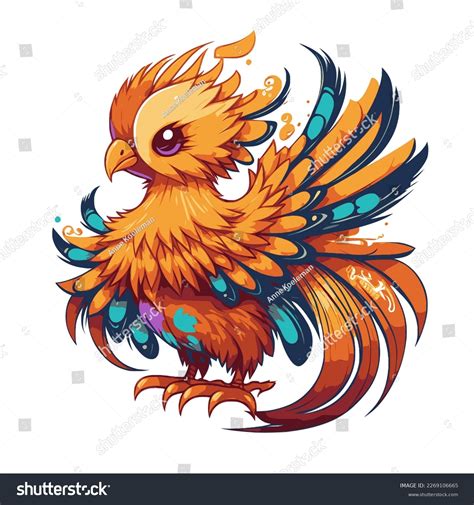264 Mystical Mythical Phoenix Bird Images, Stock Photos & Vectors