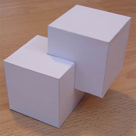 paper cubic shapes