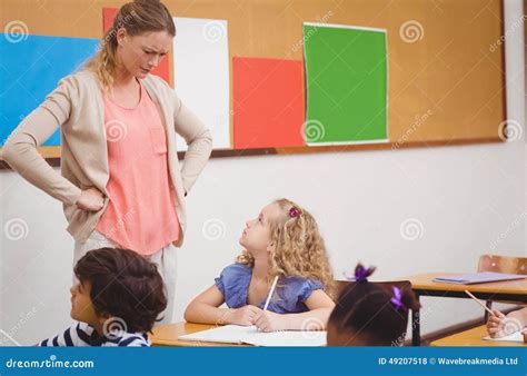 angry teacher royalty  stock photo cartoondealercom