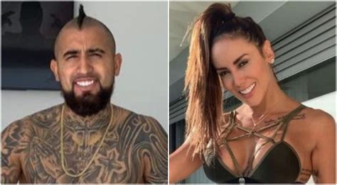 Arturo Vidal le envía amoroso mensaje a Sonia Isaza en redes