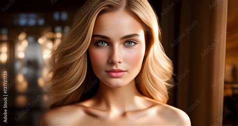 female face beautiful brunette woman portrait close  face