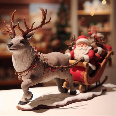 Imagens De Renas De Natal - Renas do papai noel puxando o trenó de salta imagens de renas de natal ...
