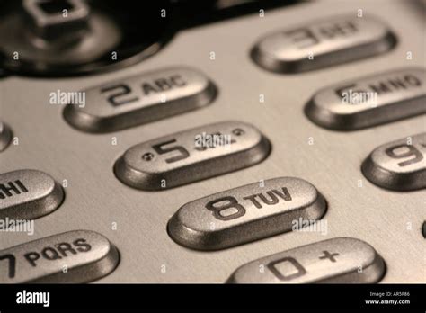 mobile phone keypad stock photo alamy