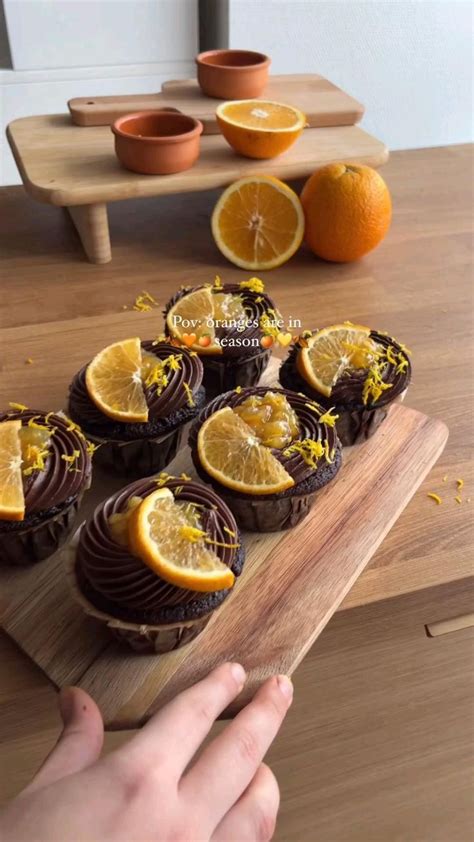 Pin by Kary on эстетика | Baking recipes, Orange cupcakes recipe, Baking