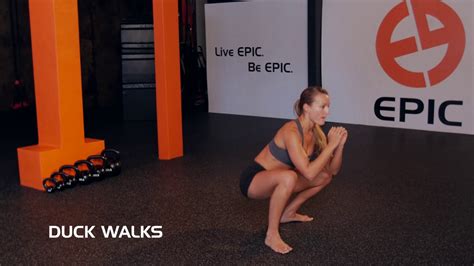 Duck Walk Exercise | EPIC Hybrid Training - YouTube