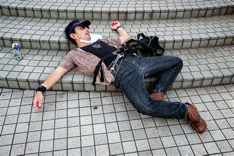 An 80s style Tokyo drunk after one drink too many — Tokyo Times