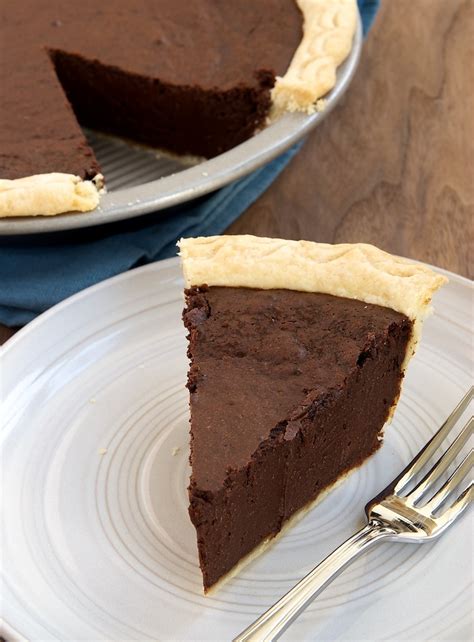 Crustless Chocolate Fudge Pie at Hunter Hunter blog