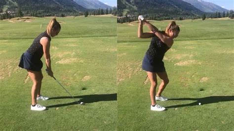 Women's golf tips: Why underarms are the key to consistency and power