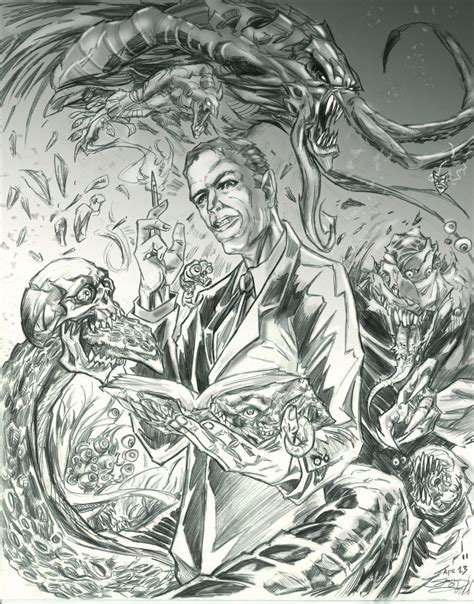 H.P. LOVECRAFT by rivaloya on DeviantArt