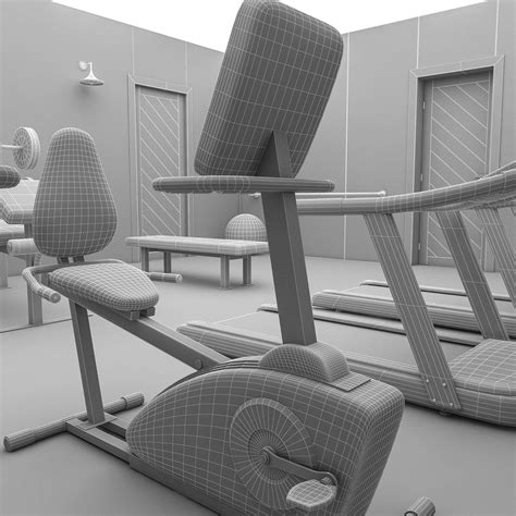 Gym Full - 3D Model by nvere