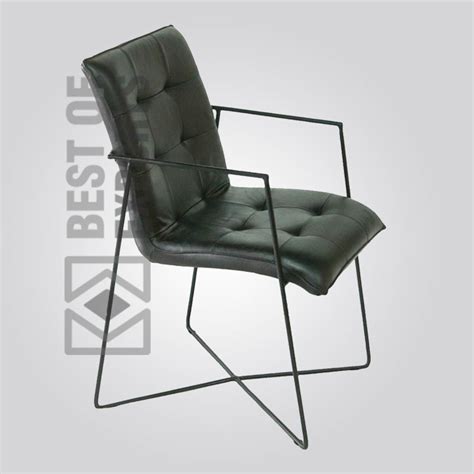 Modern Leather Armchair - Best of Exports