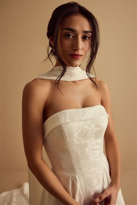 Crepe Bridal Scarf | Vow'd Weddings