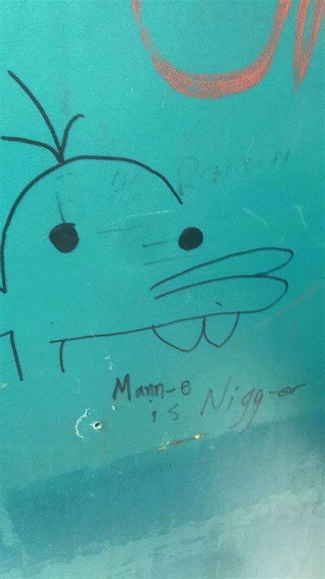 Bathroom graffiti at my highschool : r/fuckmanny