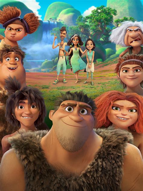 Download The Croods Family With The Bettermans Wallpaper | Wallpapers.com