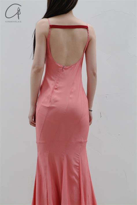 OUDE WAAG Mermaid Slip Dress OW-23SS-DS01 Light Pink