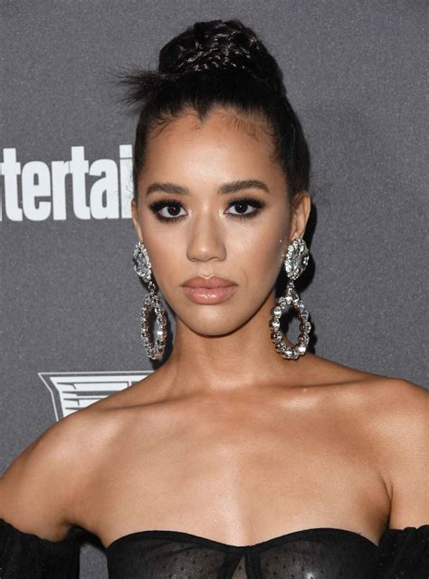 JASMIN SAVOY BROWN at Entertainment Weekly Pre-sag Party in Los Angeles