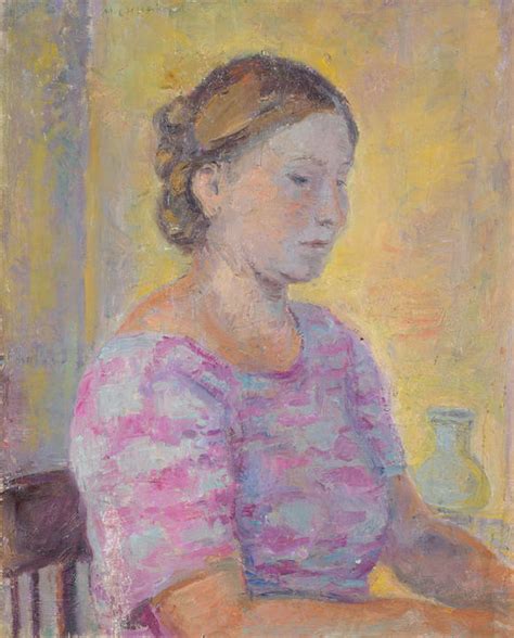 Bonhams : Maria Mikhailovna Siniakova (Russian, 1898-1989) Portrait of ...