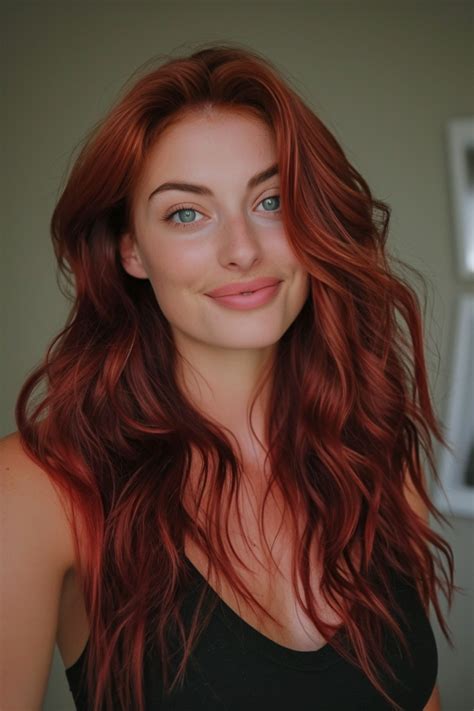 92+ Red Hair Color Ideas and Shades for a Bold, Fiery Look | Beautiful