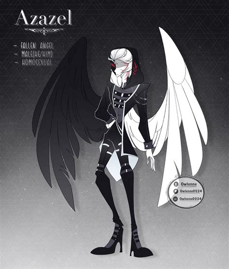 Azazel, the fallen angel | Art/OC by me : r/HazbinHotelOCArt