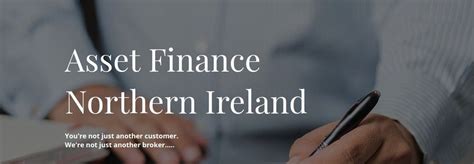 asset finance ni  website