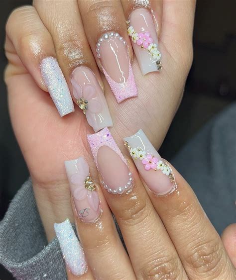 37+ Spring Coffin Nails Ideas That Turn Heads