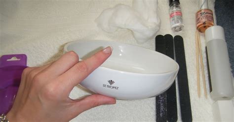 how to get false nails off at home
