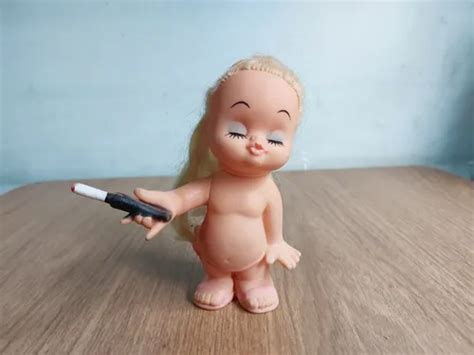 Boneca Peladinha - B 01 - Antiga Boneca Peladinha Anos 70 Em Vinil | MercadoLivre