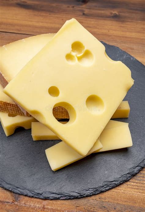Swiss Cheese Collection, Emmentaler with Holes, Gruyere, Appenzeller ...