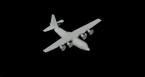 Creative aircraft 3d model cad drawing details dwg file - Cadbull