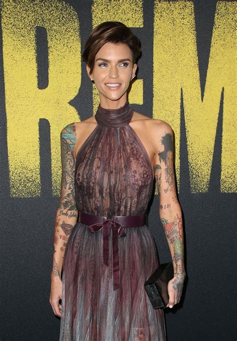 RUBY ROSE at Pitch Perfect 3 Premiere in Hollywood 12/12/2017 – HawtCelebs