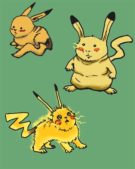 Character Redesign - Pikachu by Dreamer-T on DeviantArt