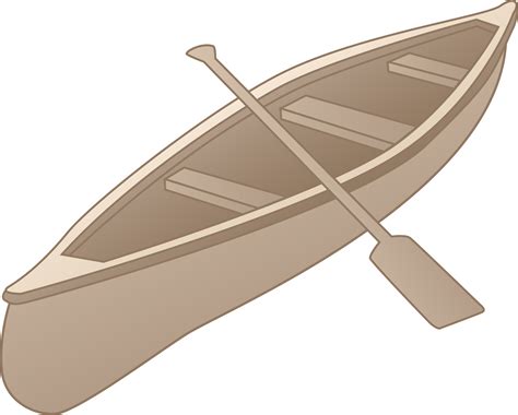 Clipart canoe kayak