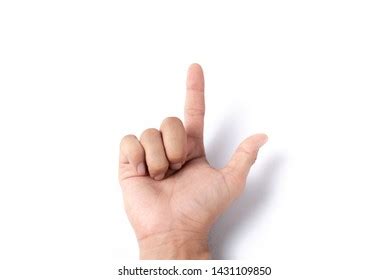 Hand Symbol Sign Language L Sign Stock Photo 1431109850 | Shutterstock