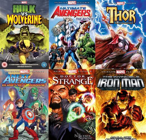 Someone else misses the marvel animated movies?, renting one of these