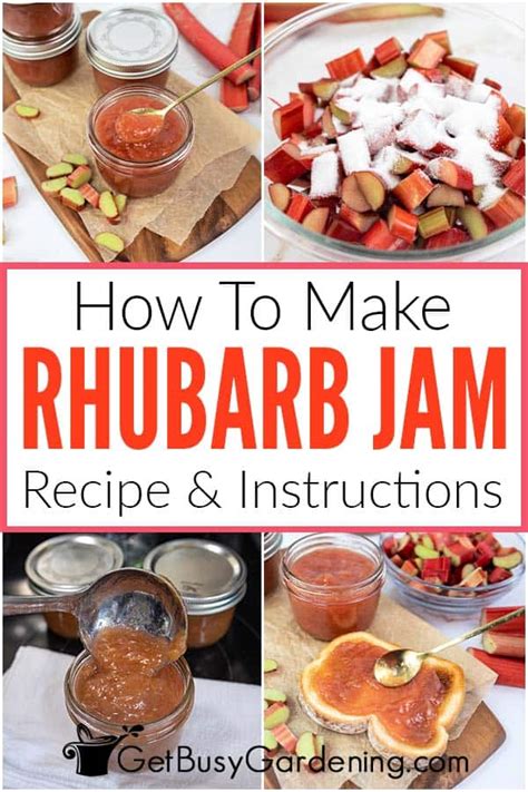 Homemade Rhubarb Jam Recipe (Quick & Easy!)