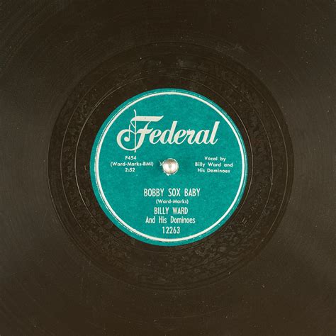 BOBBY SOX BABY : BILLY WARD And His Dominoes : Free Download, Borrow