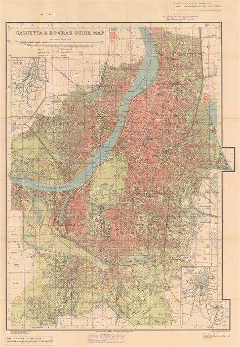 map of india with calcutta 4
