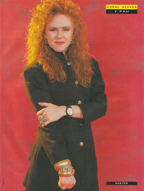 T'pau/Carol Decker - Home | Facebook