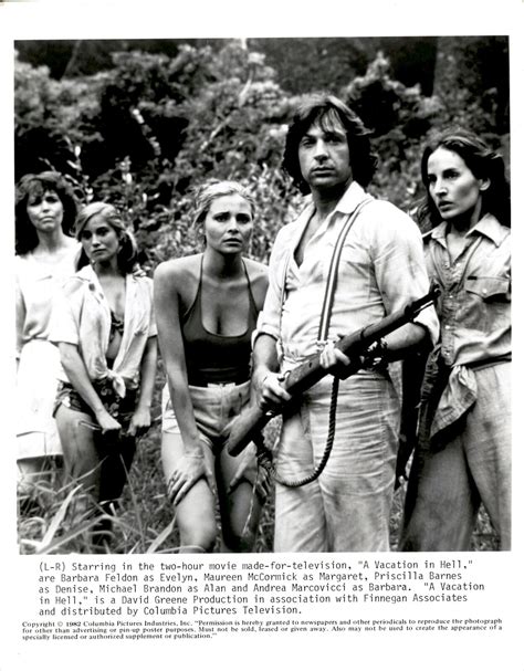 BR19 1982 Orig Photo BARBARA FELDON MAUREEN MCCORMICK MICHAEL BRANDON