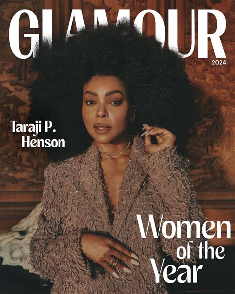 TARAJI P. HENSON for Glamour Magazine, October 2024 – HawtCelebs