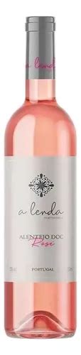 Vinho A Lenda Portuguesa Alentejo D.o.c Rosé 750ml | MercadoLivre