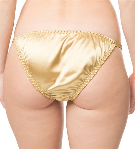 Sexy Satin Feminine Sissy Tanga Knickers Underwear Briefs Panties Sizes