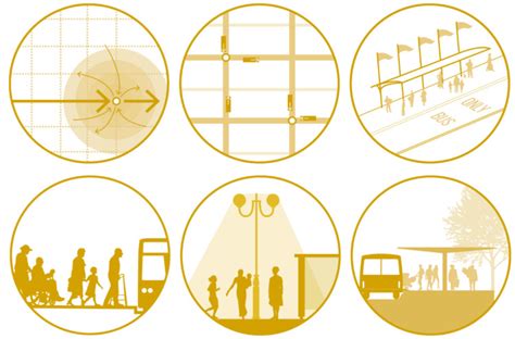 tips  designing accessible  safe bus stops archdaily