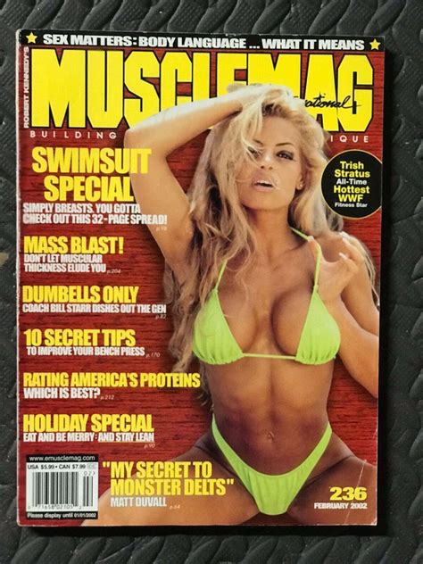 MUSCLEMAG Swimsuit 2002 feat. Trish Stratus, Erin Ellington, Julie Ann