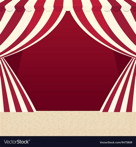 Tent icon circus and carnival design Royalty Free Vector