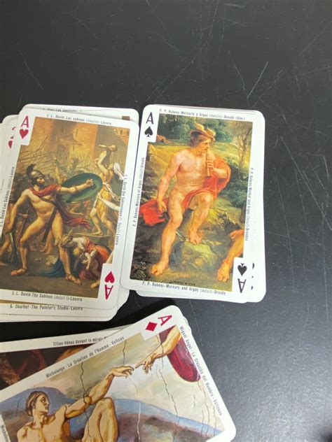 Vintage The Nude in Art Playing Cards Deck Reproductions Fournier Spain