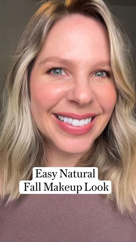 Easy Natural Fall Makeup Look | Fall makeup, Fall makeup looks, Fall ...